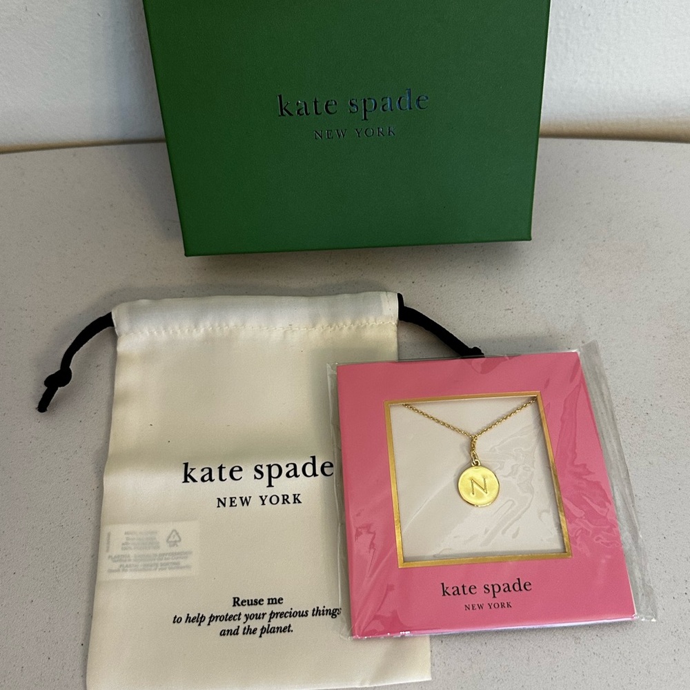 Kate Spade Initial N Necklace